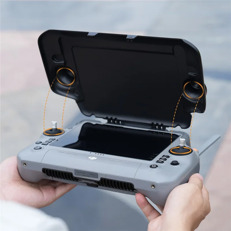 SUNNYLIFE YK05 Für DJI RC Plus 2 Fernbedienung 2-in-1 Sonnenblende Schutzabdeckung