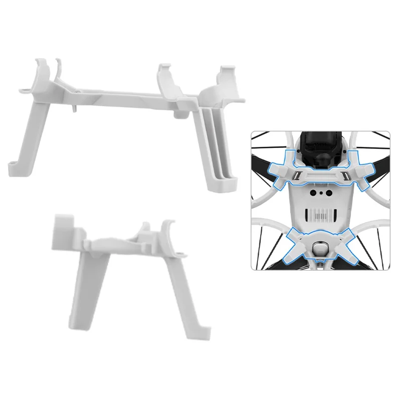 BRDRC Pour DJI Flip Rehausseur de train d'atterrissage 30mm Rallonge des jambes supérieures et inférieures