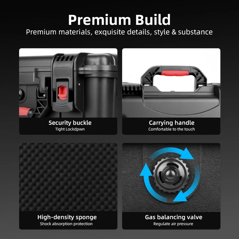 Estojo de Transporte à Prova de Explosão BRDRC para DJI Mavic 4 Pro - Resistente a Choques e Impermeável