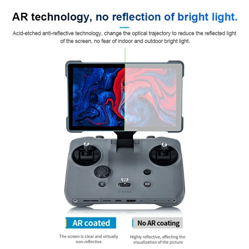 STARTRC 12020061 For DJI RC Pro 2 Remote Control Screen Protector AR Anti Glare 9H Hardness Tempered Glass Film