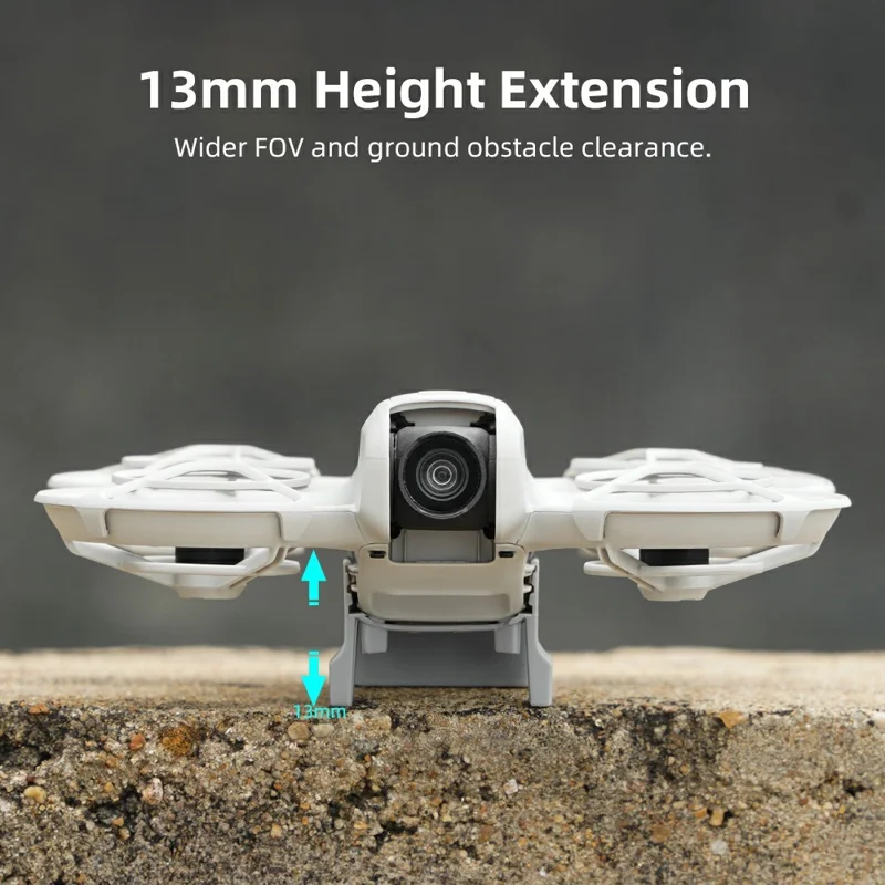 BRDRC For DJI Neo Drone Light Up Landing Gear LED Illumination Stability Enhancer
