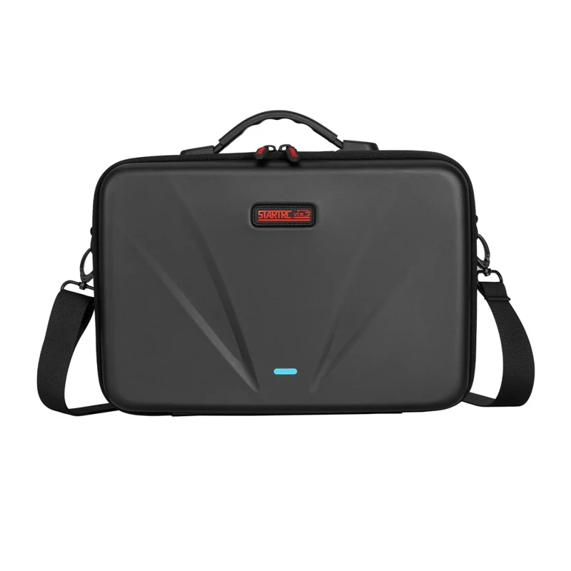 Bolsa de Armazenamento Portátil para Insta360 X5 com Zíper Duplo, à Prova de Choques, com Alça de Ombro e Alça