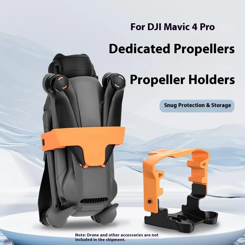 BRDRC For DJI Mavic 4 Pro Propeller Holder Drone Silicone Fixing Stabilizer Strap