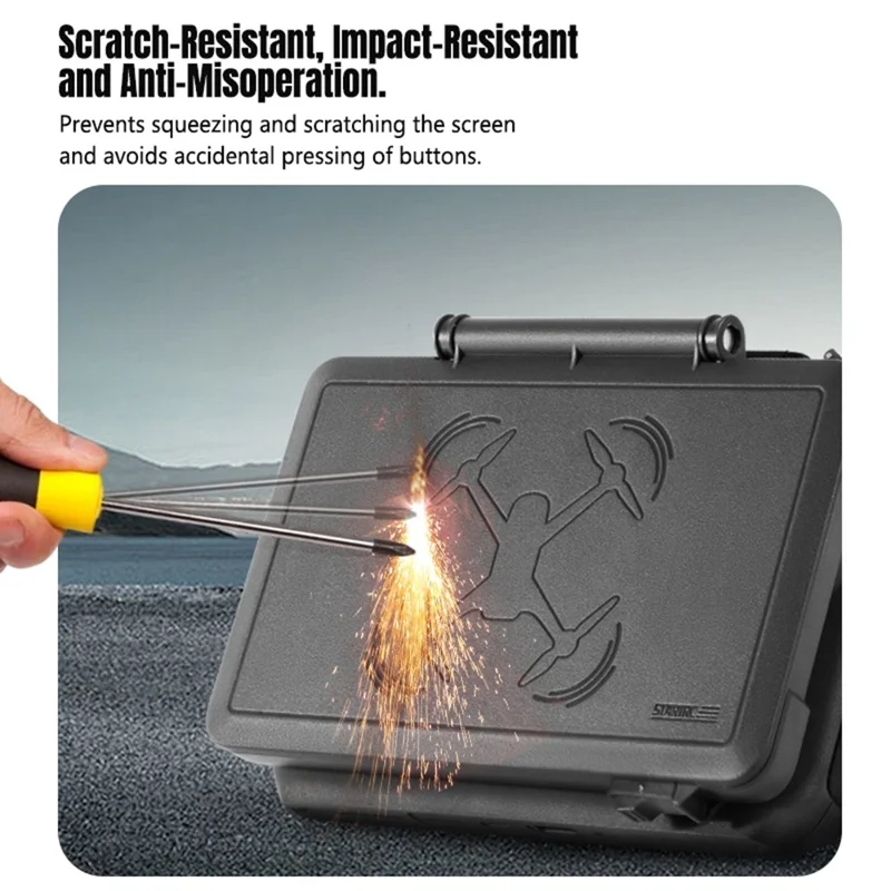 STARTRC till DJI Mavic 4 Pro / RC Pro 2 Skyddande Hölster 2 i 1 Vikbar Fjärrkontrollskärm Solskyddsskärm