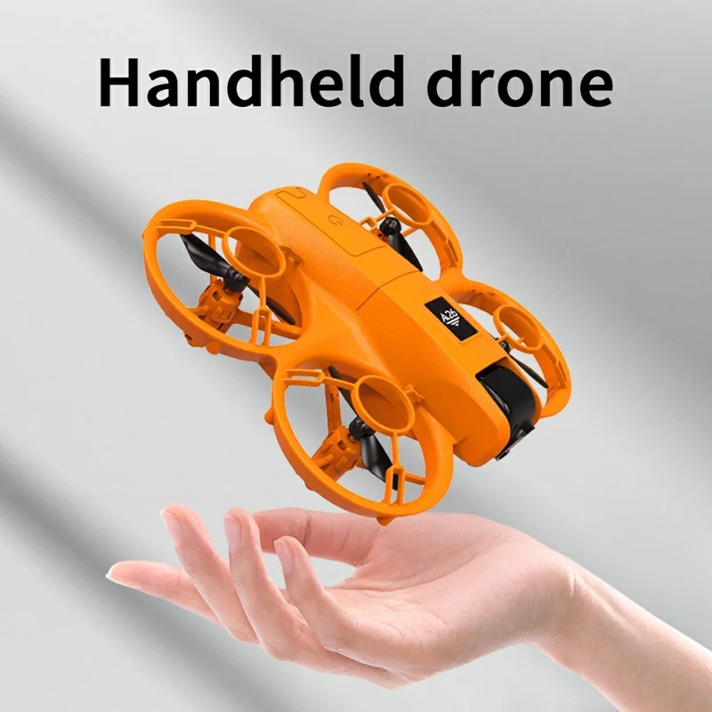 Drone de Fotografia Aérea A26 com Posicionamento por Fluxo Óptico, Modo Headless e Quadricóptero com 3 Baterias - Cinza
