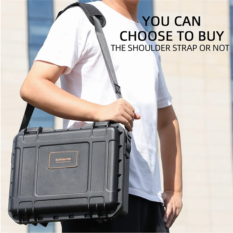 SUNNYLIFE AQX-24 For DJI Mini 5 Pro Waterproof Case Holds 7 Batteries Shockproof Drone Carrying Box