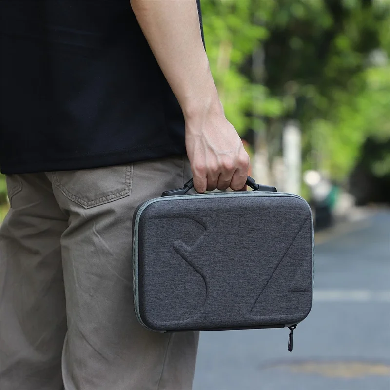 SUNNYLIFE N5P-B087 För DJI Mini 5 Pro Skråmskyddad resväska för drone och fjärrkontroll, förvaringsväska