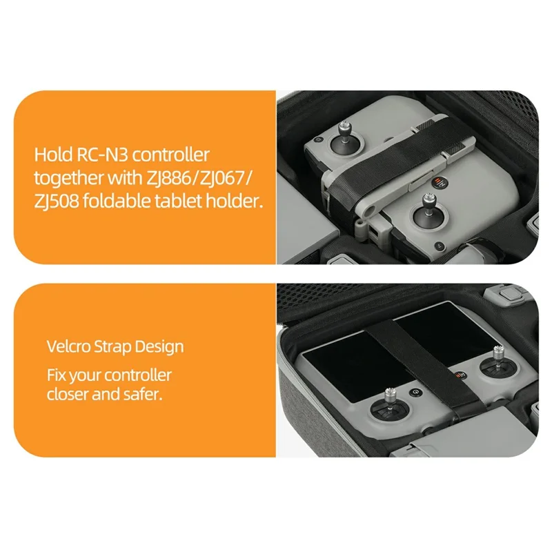 SUNNYLIFE N5P-B088 Opbergtas voor DJI Mini 5 Pro Droneaccessoires Antikras Draagtas voor 6 Batterijen