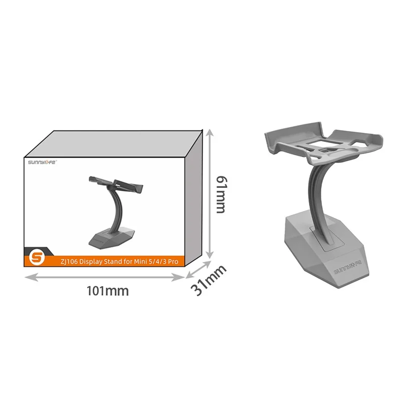 SUNNYLIFE N5P-ZJ106 Displaystilling til DJI Mini 5 Pro / 4 Pro / 3 Pro RC-dronne Skrivebordsholder