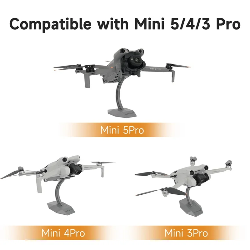 SUNNYLIFE N5P-ZJ106 Displaystilling til DJI Mini 5 Pro / 4 Pro / 3 Pro RC-dronne Skrivebordsholder