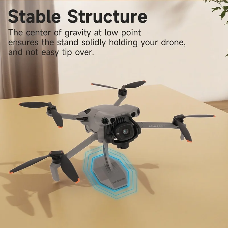 SUNNYLIFE N5P-ZJ106 Displaystilling til DJI Mini 5 Pro / 4 Pro / 3 Pro RC-dronne Skrivebordsholder