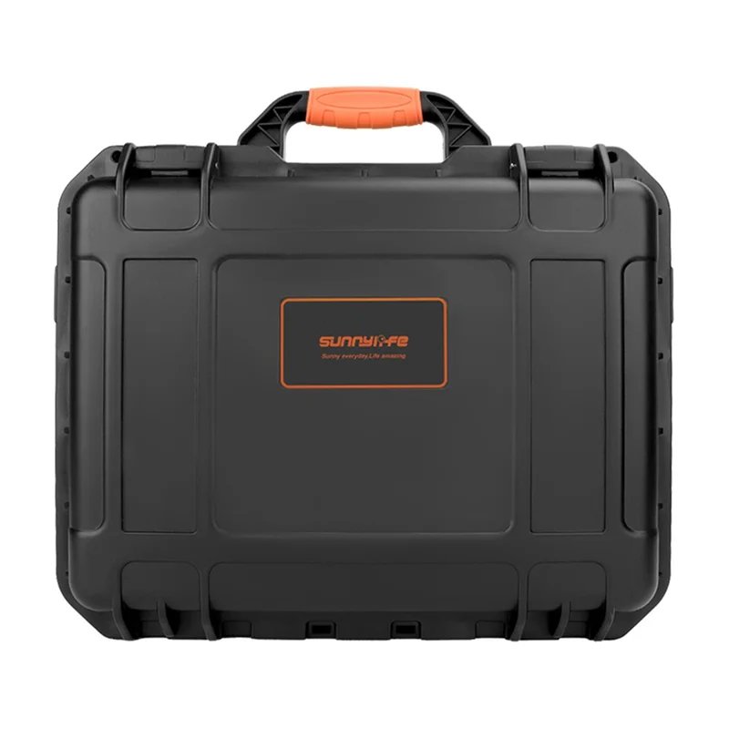 SUNNYLIFE AQX-26 med plads til 6 batterier, transporttaske til DJI Neo 2, sikkerhedstaske til RC-dronestyring, vandtæt opbevaringskasse