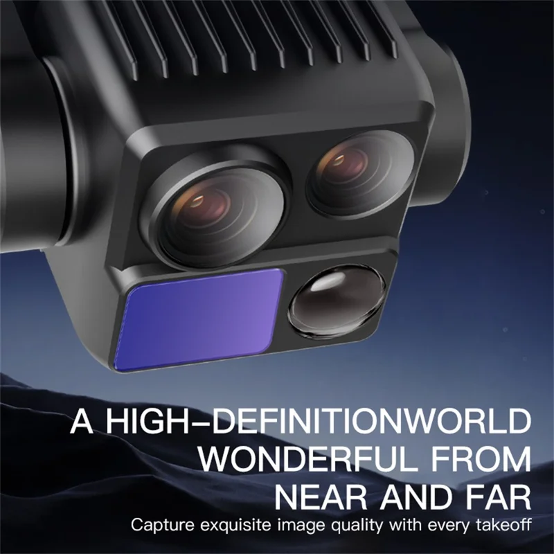 SG603MAX 5,5 tommer fjernstyret drone med touchskærm 3-akset kardangiv 1080P HD kamera GPS-positioneringsdrone