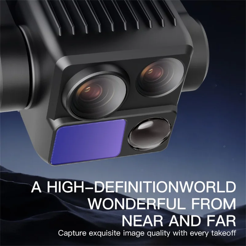 SG603MAX Drone RC com Gimbal de 3 Eixos, Posicionamento GPS, Evitação de Obstáculos a Laser com Controlo Remoto de Ecrã de 5,5 Polegadas, com 3 Baterias