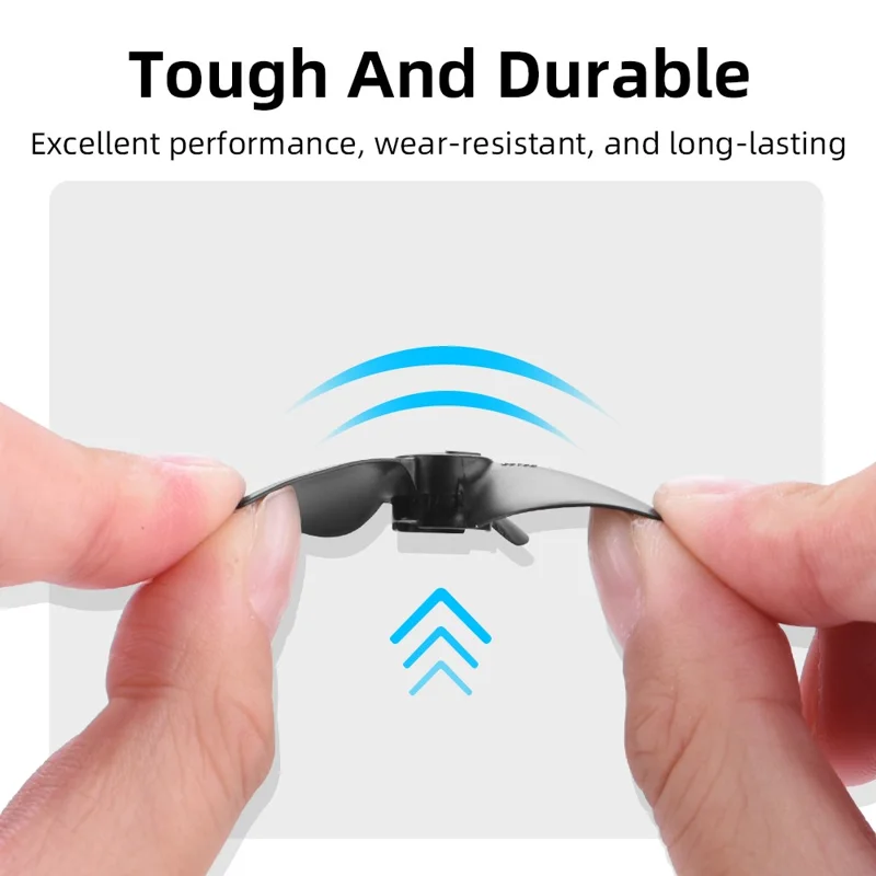 2 pares de palas de hélice para DJI Neo 2, hélices de repuesto con reducción de ruido, accesorios para dron - Negro