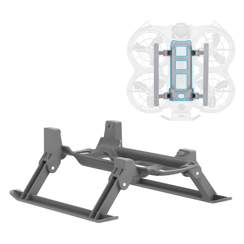 BRDRC til DJI Neo 2 foldbart forhøjet landingsstel, højdeforøgende benholder, dronedertilbehør