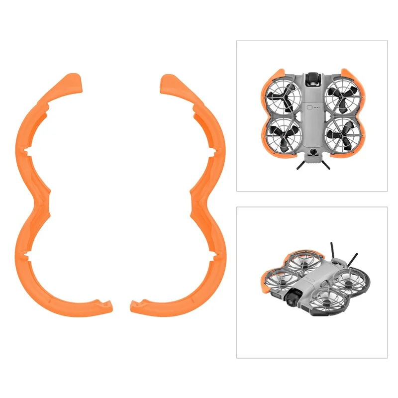 BRDRC til DJI Neo 2 Beskyttelsescirkel Letvægts propellerbeskyttelse til droner - Orange
