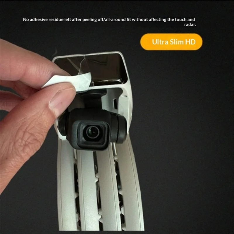 For DJI Flip Drone Lens Radar Screen Protector Anti Scratch Nano Protective Film - Transparent