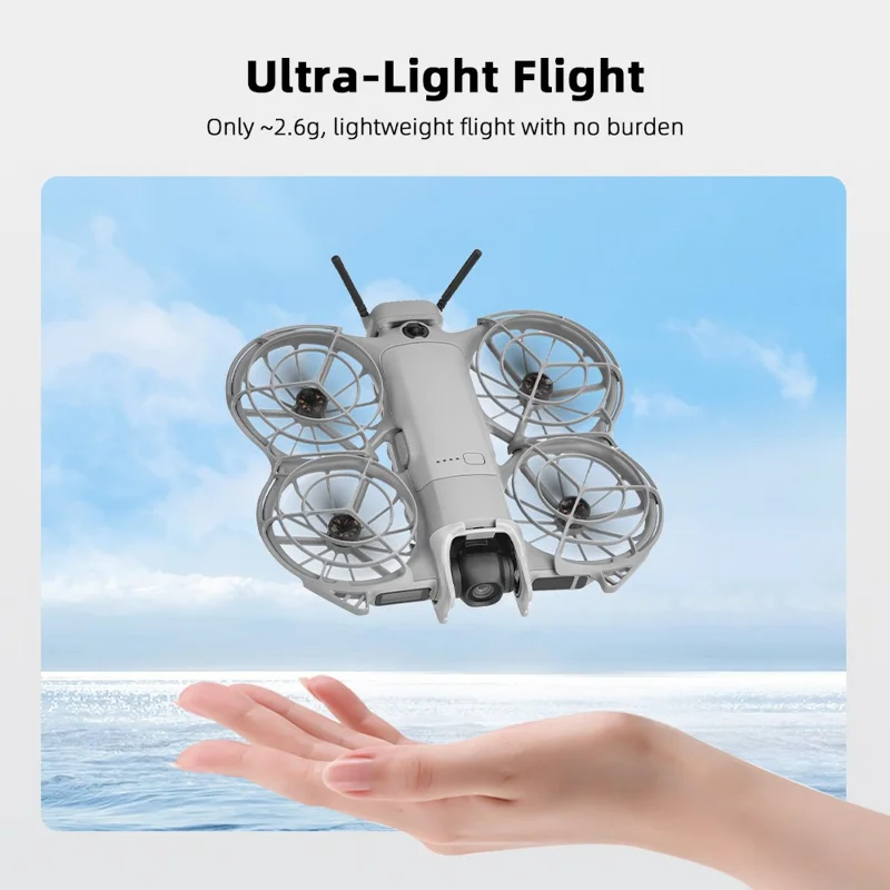 BRDRC For DJI Neo 2 Shock Absorption Bumper Plastic Anti-Collision Drone Gimbal Protector Guard - Orange