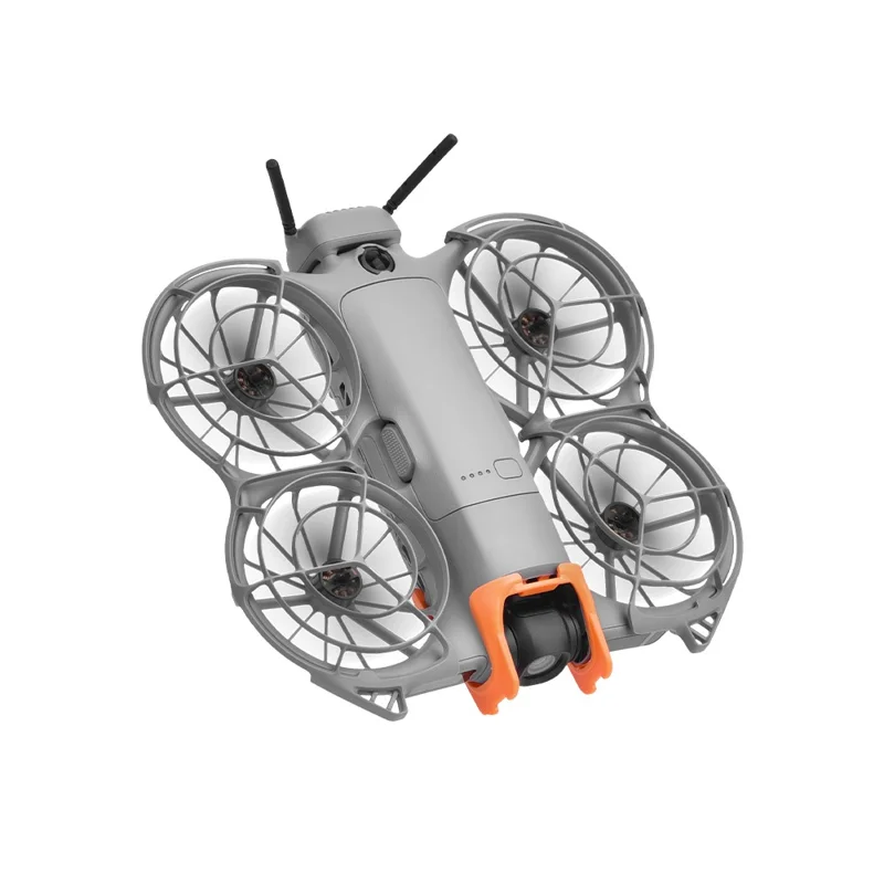 BRDRC For DJI Neo 2 Shock Absorption Bumper Plastic Anti-Collision Drone Gimbal Protector Guard - Orange