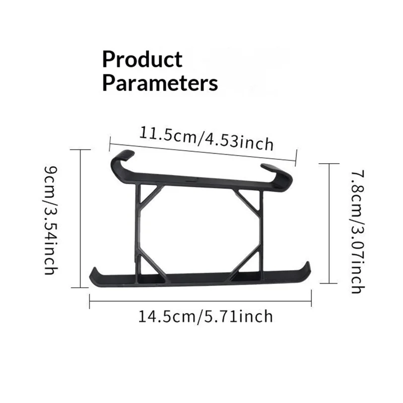 915341 Per DJI Mini 5 Pro 2 Pezzi Altezza del Carrello di Atterraggio Estesa Gambe Rialzate Supporto Protettivo