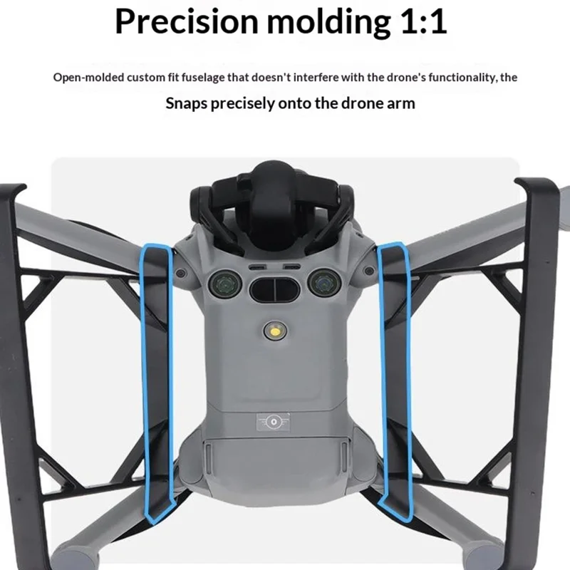 915341 Per DJI Mini 5 Pro 2 Pezzi Altezza del Carrello di Atterraggio Estesa Gambe Rialzate Supporto Protettivo