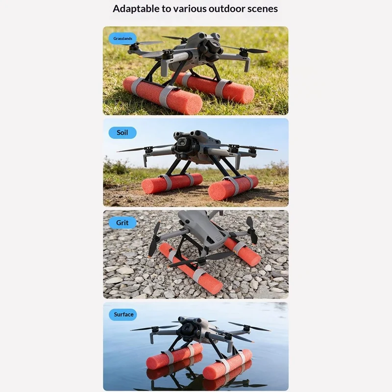 Floating Landing Gear for DJI Mini 5 Pro Water Surface Takeoff Landing Waterproof Buoyancy Bar Height Extender Protector