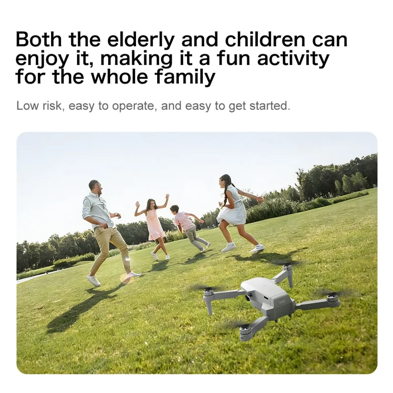 Aeri 100 Brushless Motor Drone with Single Battery VR Goggles Dual Camera Optical Flow Positioning RC Drone for Aerial Photography