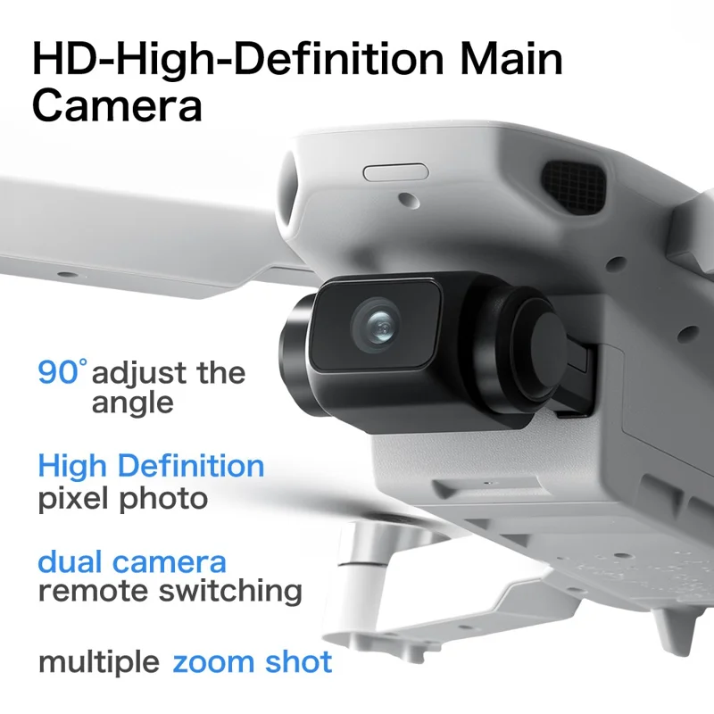 Drone Aeri 100 avec moteur sans balai, version VR, avec 3 batteries, positionnement par flux optique, double caméra HD, drone télécommandé pour prises aériennes