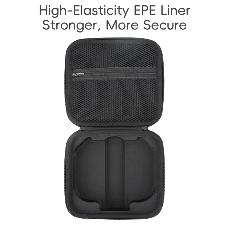 Bolsa Portátil para Drone DJI Neo 2, Bolsa de Armazenamento à Prova de Água em PU, Organizador de Viagem com Interior em Espuma EPE - Preto / Estampado