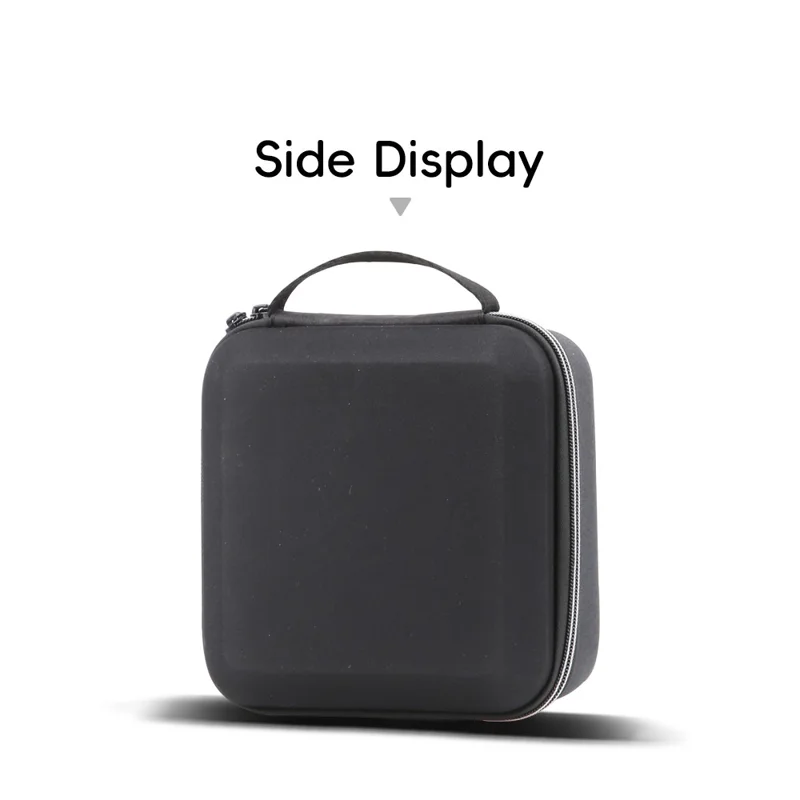Capa Portátil para DJI Neo 2, Bolsa de Armazenamento Moldada em EVA, Bolsa de Transporte em Náilon Impermeável - Preto