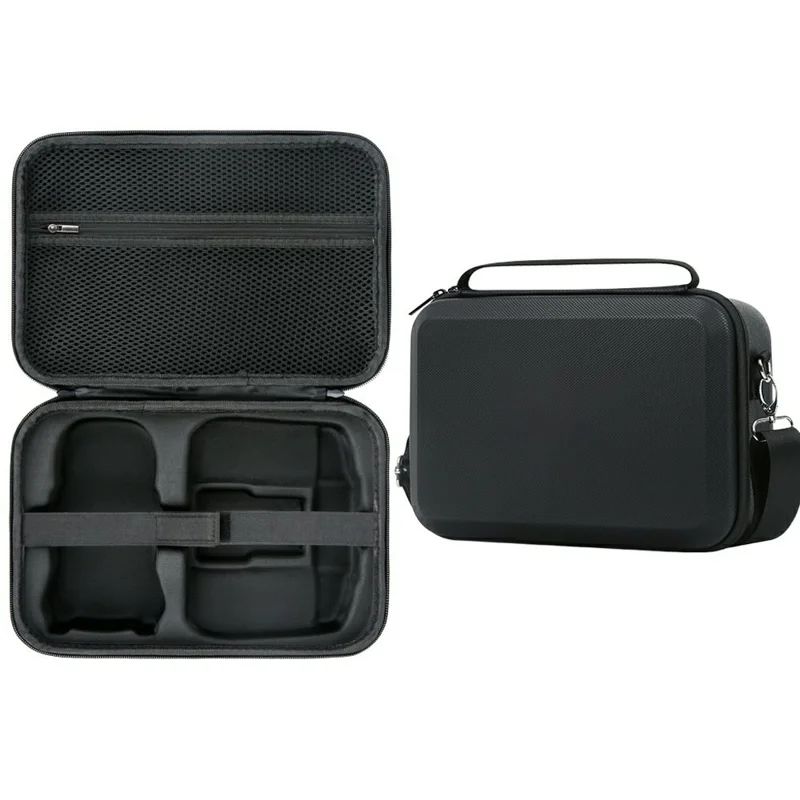 PU Storage Bag for DJI Lito 1 / Lito X1 Drone RC Controller Carrying Case Protective Cover - Black