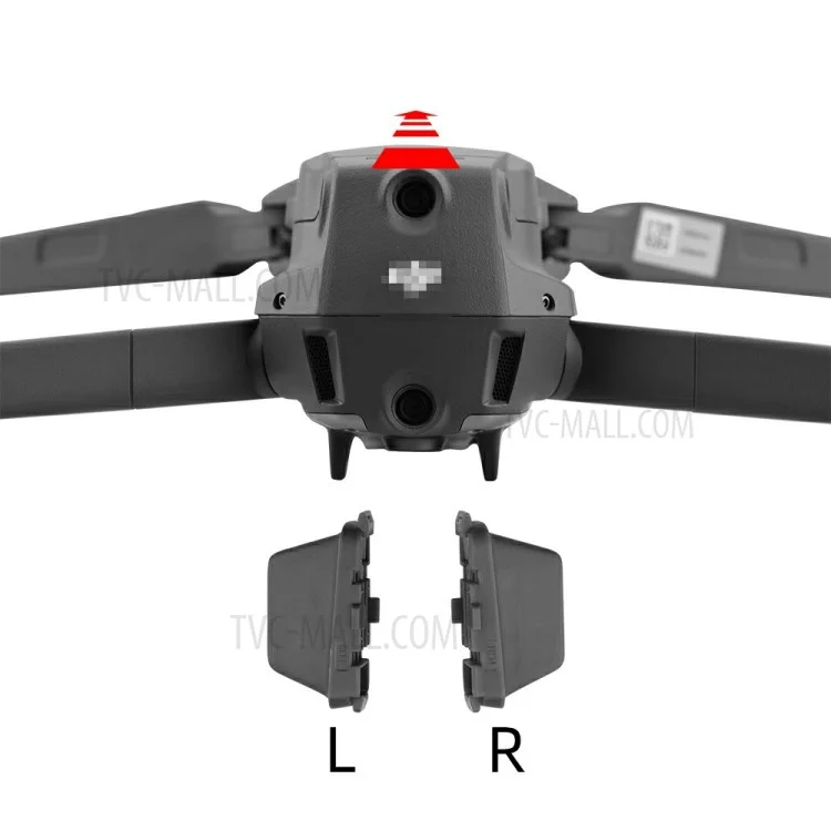 For Mavic 2 Pro/Zoom Left and Right Rear Legs of the Landing Gear Bottom Shell