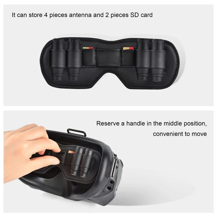 Startrc 1109557 Cubierta de Almacenamiento de Antena SD SD Stor Para DJI FPV Goggles V2 Lens Protector