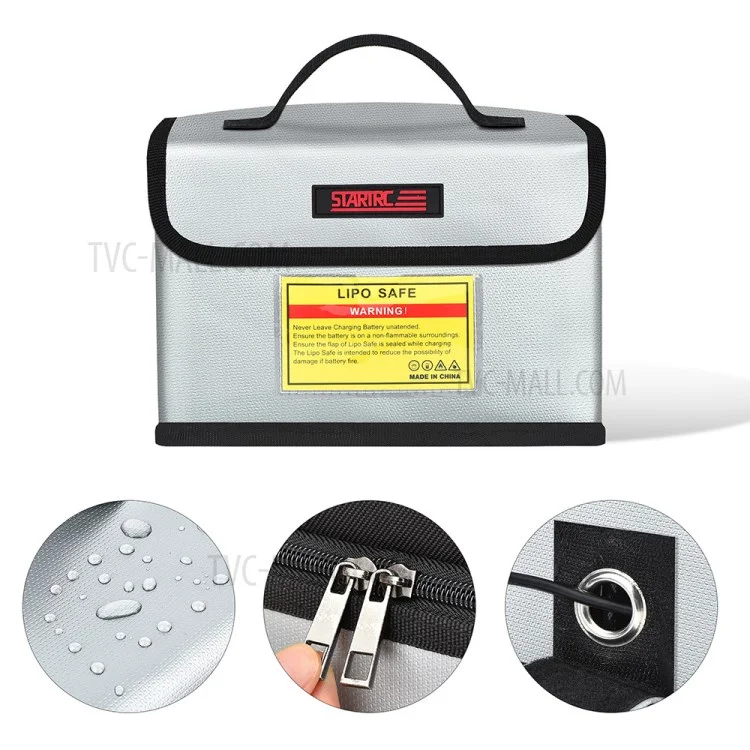 STARTRC 1109607 Borsa di sicurezza ignifuga per batteria Lipo a prova di esplosione per drone da corsa FPV RC