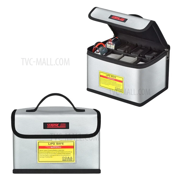 STARTRC 1109607 Borsa di sicurezza ignifuga per batteria Lipo a prova di esplosione per drone da corsa FPV RC
