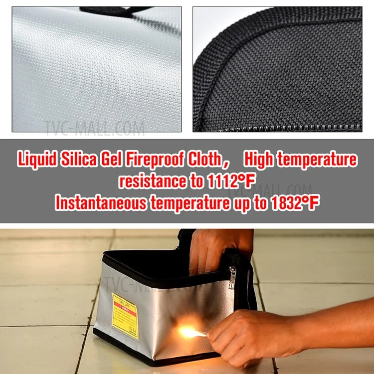 STARTRC 1109607 Borsa di sicurezza ignifuga per batteria Lipo a prova di esplosione per drone da corsa FPV RC