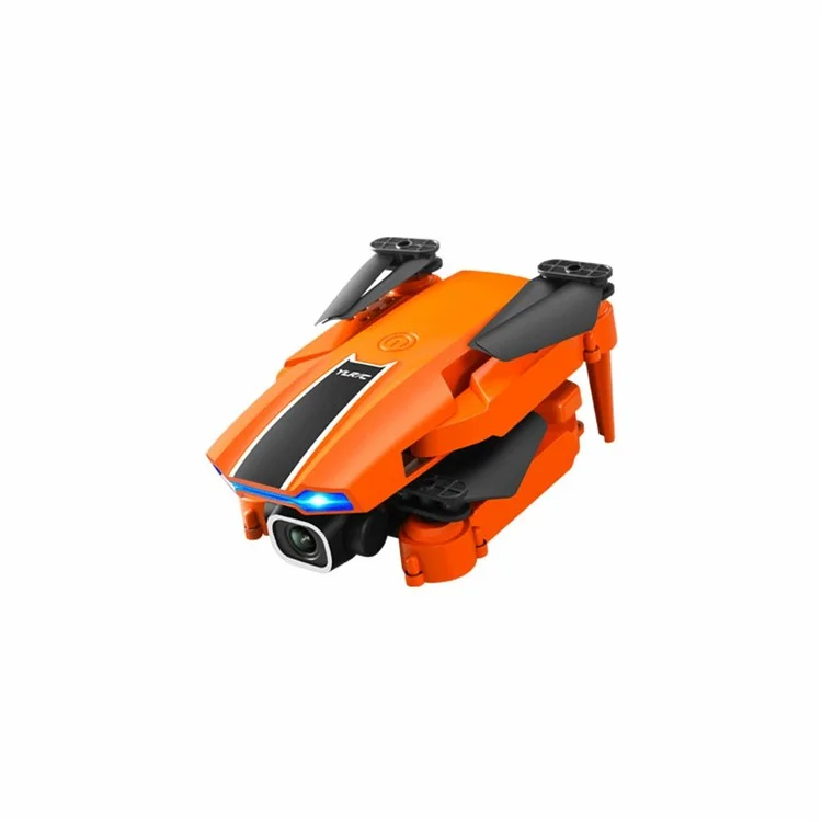 S65 Indoor Outdoor 4K Dual Camera Drone HD Quadcopter Air Pressure Altitude Hold RC Aircraft with Gesture Photo - Orange