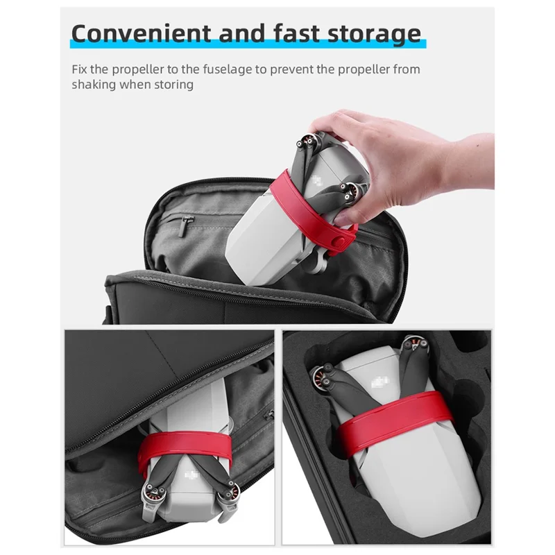 EWB8936 حامل مثبت الدوار واقي للطرازات DJI Mavic Mini/Mini 2/Mini SE - رمادي