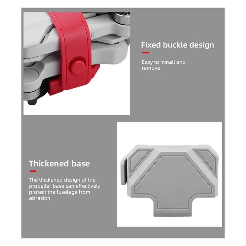 EWB8936 حامل مثبت الدوار واقي للطرازات DJI Mavic Mini/Mini 2/Mini SE - رمادي