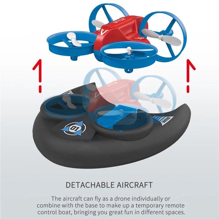 JJRC H101 A257 Drone Aerobatica Aurobatico di Trea/air Thero/air Thous - Rosso