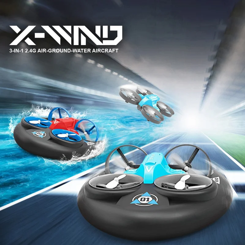 JJRC H101 A257 Drone Aerobatica Aurobatico di Trea/air Thero/air Thous - Blu