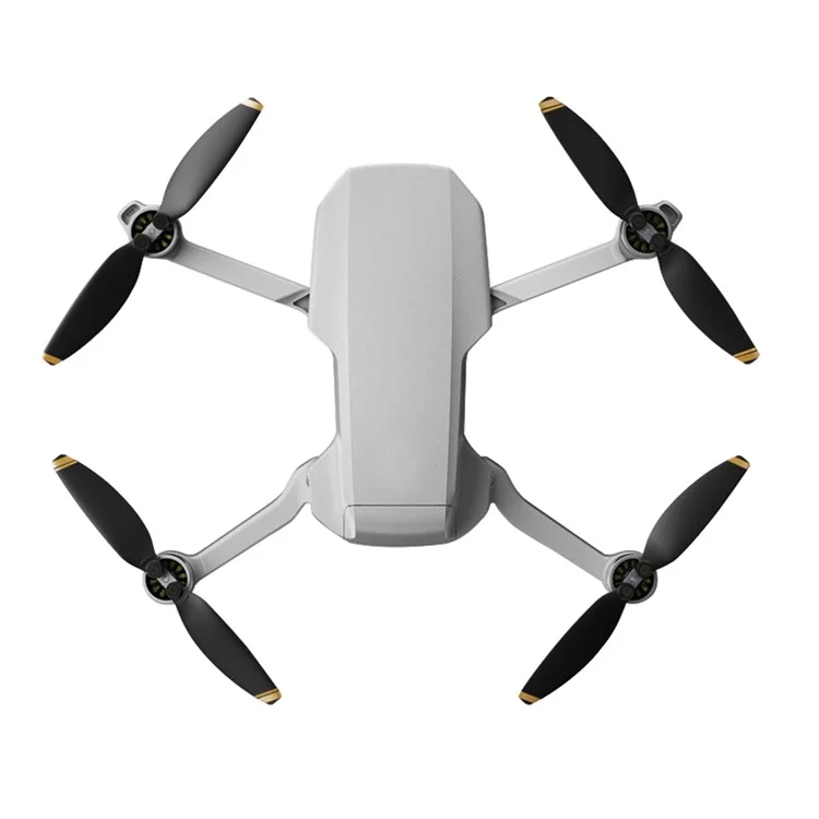 EWB8196_3 EWB8203_3 EWB8204_3 4 Pairs Low-Noise Propeller Replacement for DJI Mavic Mini 2 - Gold Edge