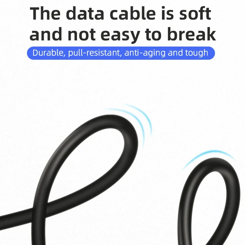 Cabo de Dados do Telefone Tablet HSP6197 USB Tipo-C Linha de Transmissão de Dados para Óculos de Voo FPV DJI V2 Óculos Adaptador Drone - Tipo-C para Micro USB