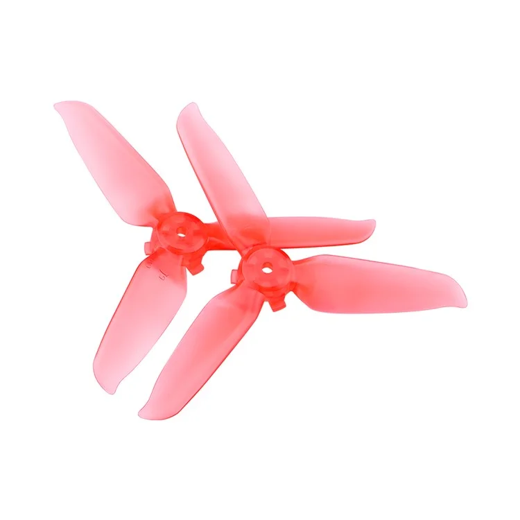 EWB8574 1 Pair Color Propeller Replacement Spare Parts Drone Blades for DJI FPV Combo - Red
