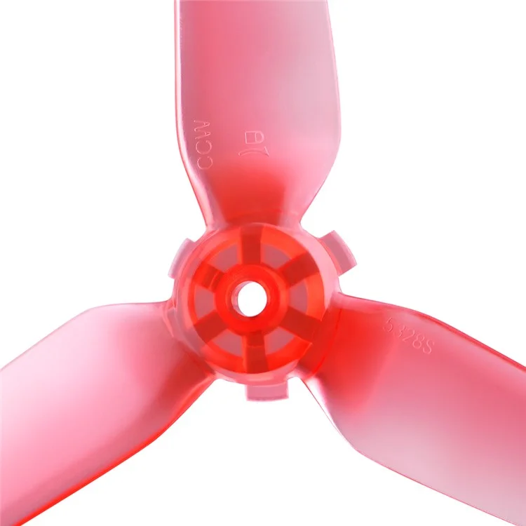 EWB8574 1 Pair Color Propeller Replacement Spare Parts Drone Blades for DJI FPV Combo - Red