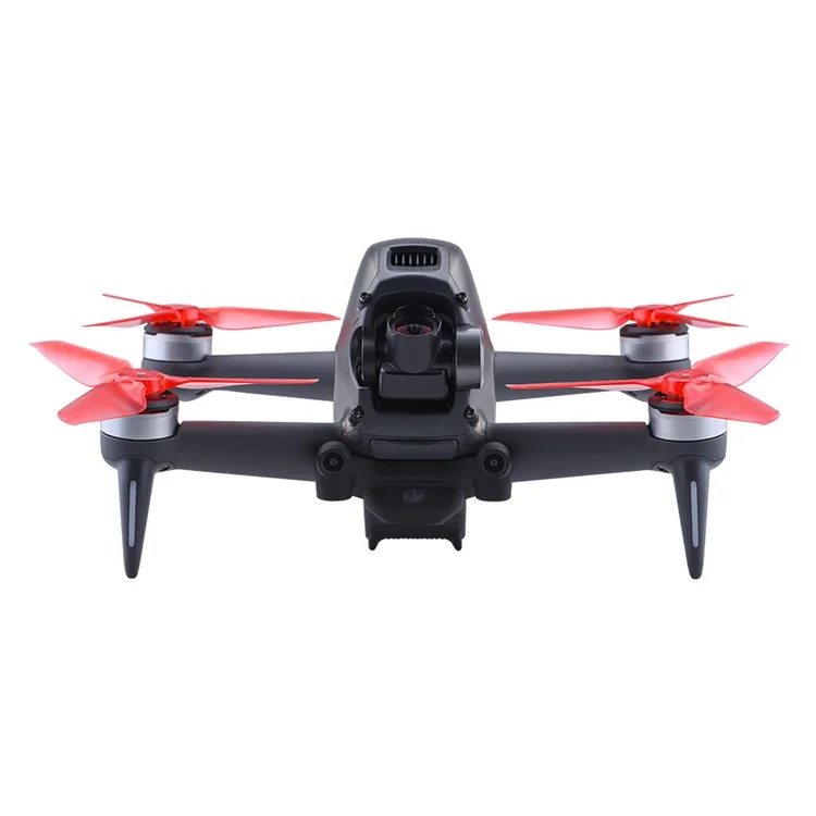 EWB8574 1 Pair Color Propeller Replacement Spare Parts Drone Blades for DJI FPV Combo - Red