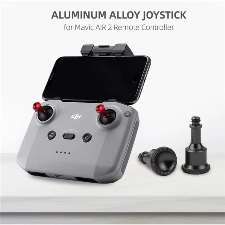 SUNNYLIFE YG9276 1 Coppia di Joystick Rocker per Pollice in Lega di Alluminio per Controller DJI Mavic 3/Air 2S/Air 2/Mini 2 - Nero