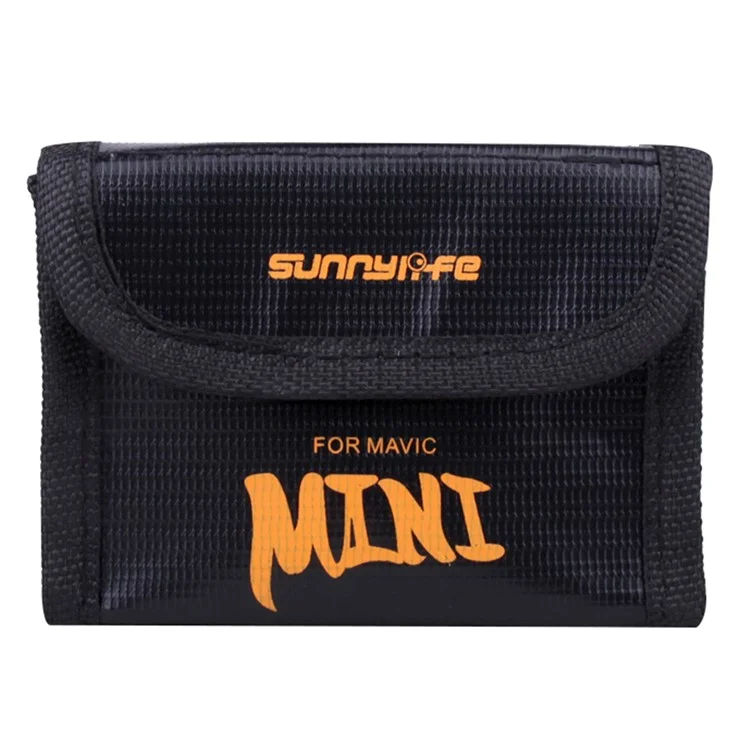 SUNNYLIFE DC296 Scrats-ressistant la Batterie Après la Batterie Sacle Sace Sacieur Batteries de Charge de Protectors Pour DJI Mini se / 2 / Mavic Mini (version de Piles 3pcs)