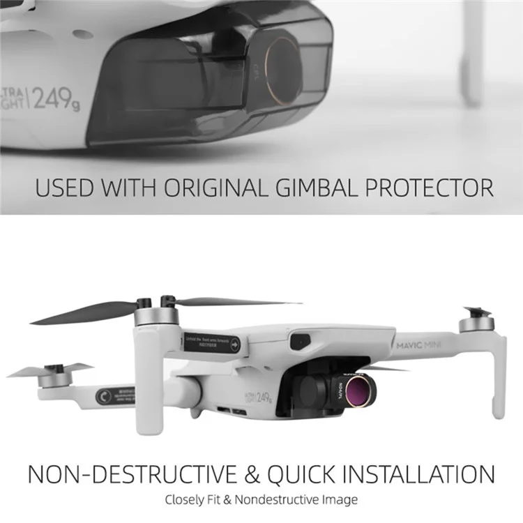 Filtro Per Lenti Per Fotocamera SunnyLife Filtro Multi Rivestito ND / PL Per DJI Mini SE / 2 / Mavic Mini Drone Accessori - ND32 / PL.